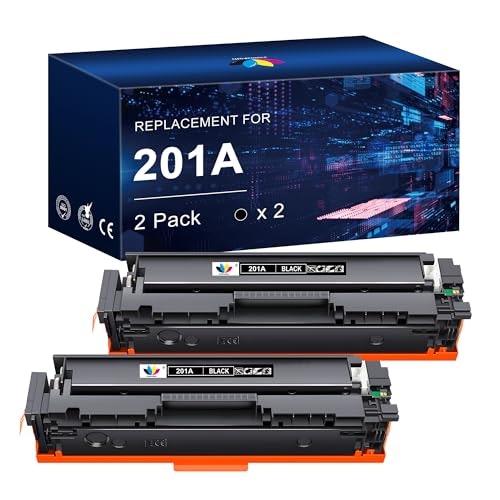 HP 201A Black Toner Cartridge Replacement: $39.78 HP 201A Black Toner Cartridge Replacement: $39.78