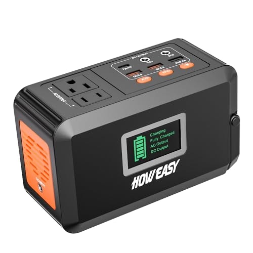 Howeasy 120W Portable Power Station: $65.99 Howeasy 120W Portable Power Station: $65.99