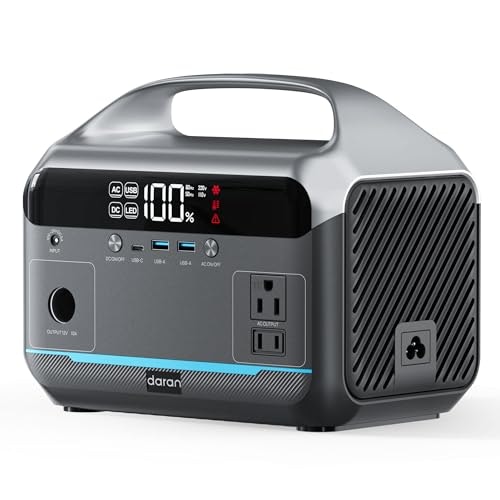 DaranEner 600W 288Wh Portable Power Station: $152.99 DaranEner 600W 288Wh Portable Power Station: $152.99