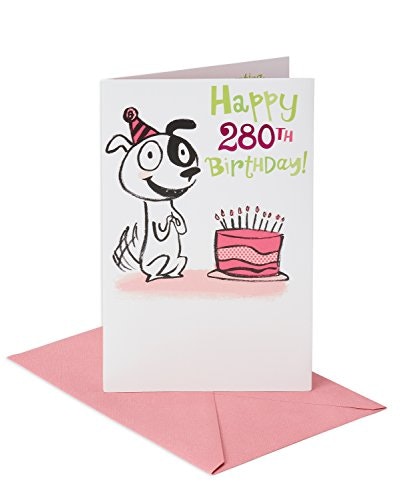 American Greetings Funny 40th Birthday Card: $3.95
