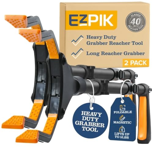 Ezpik 40-Inch Folding Grabber Reacher Tool 2-Pack: $27.99 Ezpik 40-Inch Folding Grabber Reacher Tool 2-Pack: $27.99