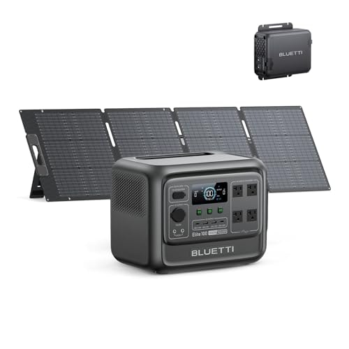 Bluetti Elite 100 V2 Solar Generator with 200W Solar Panel and Alternator Charger: $1,049.98 Bluetti Elite 100 V2 Solar Generator with 200W Solar Panel and Alternator Charger: $1,049.98