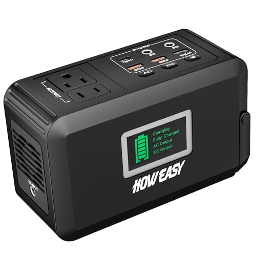 Howeasy 24,000mAh 120W Portable Power Station: $65.99 Howeasy 24,000mAh 120W Portable Power Station: $65.99
