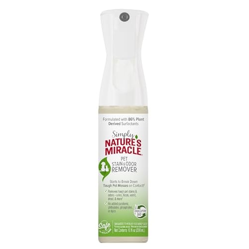 Nature's Miracle Simply Pet Stain and Odor Remover 10-oz.: $8.52 Nature's Miracle Simply Pet Stain and Odor Remover 10-oz.: $8.52