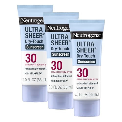 Neutrogena Ultra Sheer Dry-Touch Sunscreen SPF 30 3-Ounce 3-Pack: $26.16 Neutrogena Ultra Sheer Dry-Touch Sunscreen SPF 30 3-Ounce 3-Pack: $26.16