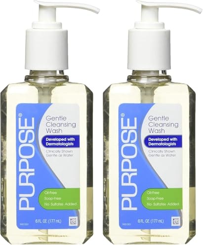 Purpose Gentle Cleansing Wash 6-Ounce Bottle 2-Pack: $12.28 Purpose Gentle Cleansing Wash 6-Ounce Bottle 2-Pack: $12.28