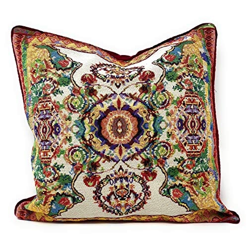 Tache 18x18-Inch Paisley Decorative Throw Pillow Cover: $14.24 Tache 18x18-Inch Paisley Decorative Throw Pillow Cover: $14.24