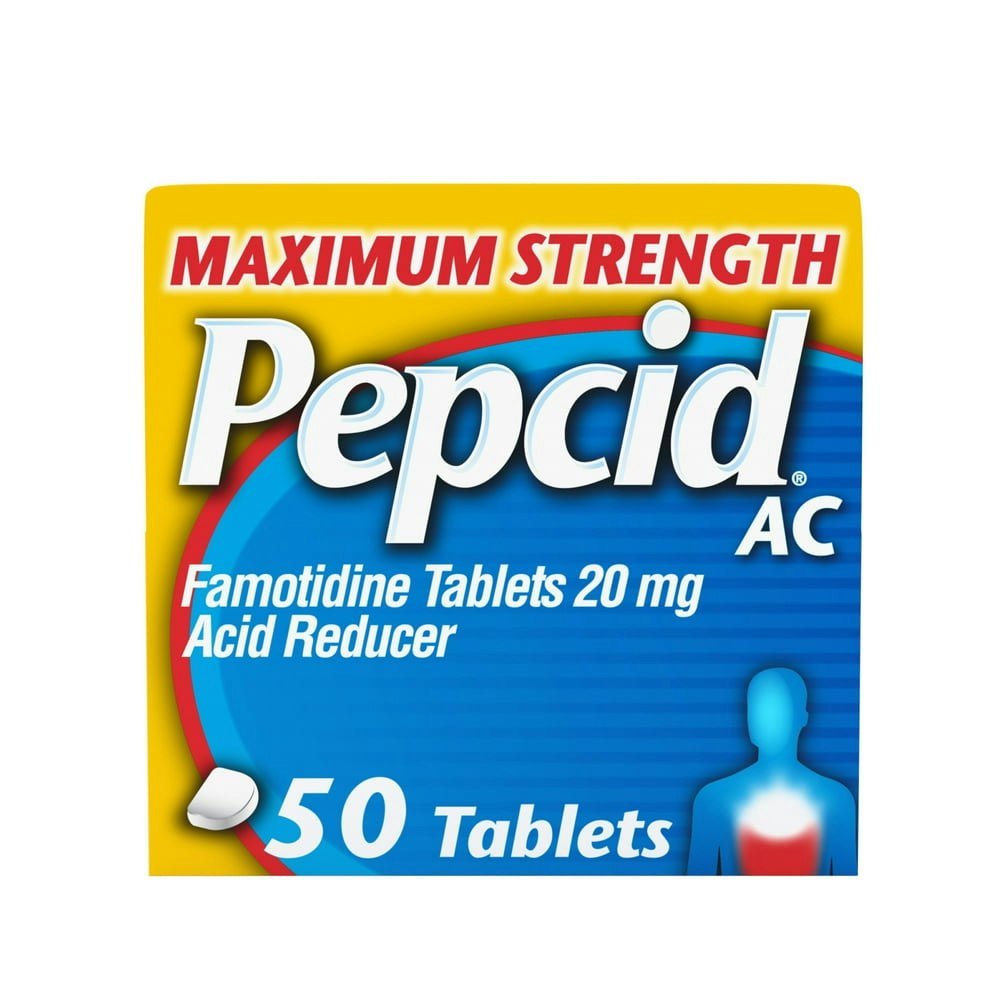 Pepcid AC Maximum Strength 20mg Famotidine 50-Count: $19.48 Pepcid AC Maximum Strength 20mg Famotidine 50-Count: $19.48