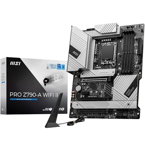 MSI PRO Z790-A WiFi II ATX Motherboard: $179.99