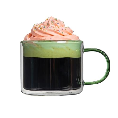Restaurantware 11-oz. Double Wall Glass Coffee Mug 2-Pack: $27.74