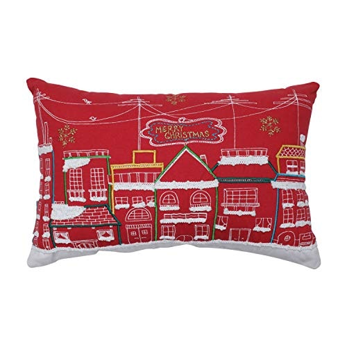 Skyline Christmas Lumbar Pillow: $11.63 Skyline Christmas Lumbar Pillow: $11.63