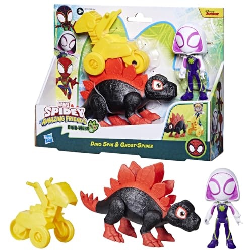 Marvel Spidey and His Amazing Friends Dino-Webs Action Figure 2-Pack: $12.75 Marvel Spidey and His Amazing Friends Dino-Webs Action Figure 2-Pack: $12.75
