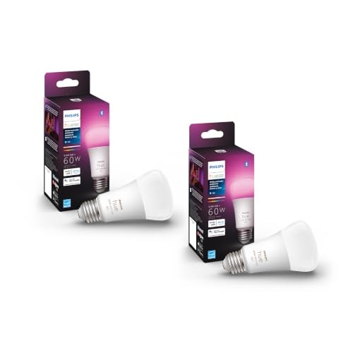 Philips Hue White and Color Ambiance A19 Smart Bulb 2-Pack: $46.17 Philips Hue White and Color Ambiance A19 Smart Bulb 2-Pack: $46.17