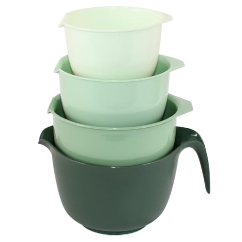 Glad Mixing Bowls with Pour Spout 4-Pack: $17.99 Glad Mixing Bowls with Pour Spout 4-Pack: $17.99