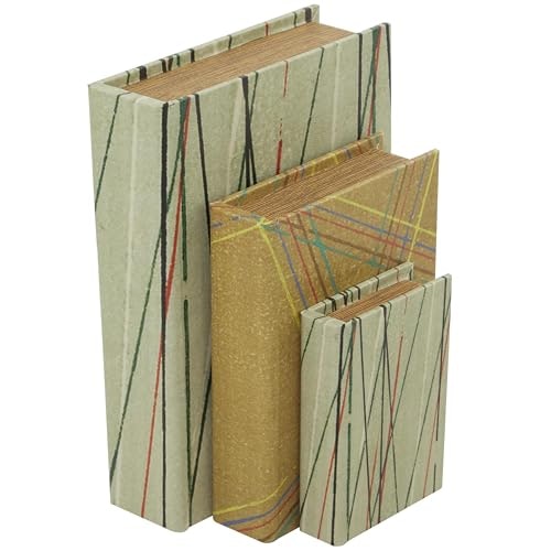 Deco 79 Faux Leather Decorative Book Box Set 3-Pack: $18.11 Deco 79 Faux Leather Decorative Book Box Set 3-Pack: $18.11