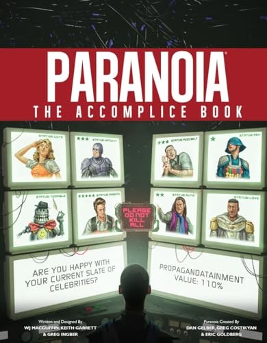 Paranoia New Edition The Accomplice Book: $41.12