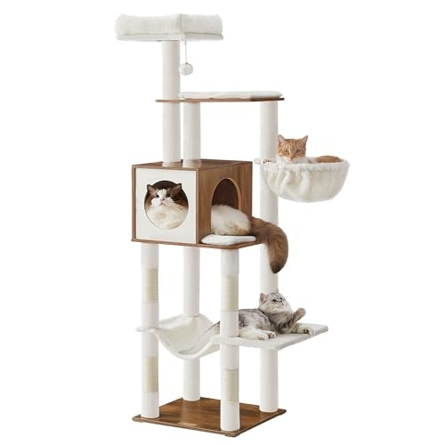 Feandrea 65-Inch Cat Tower: $62.99 Feandrea 65-Inch Cat Tower: $62.99