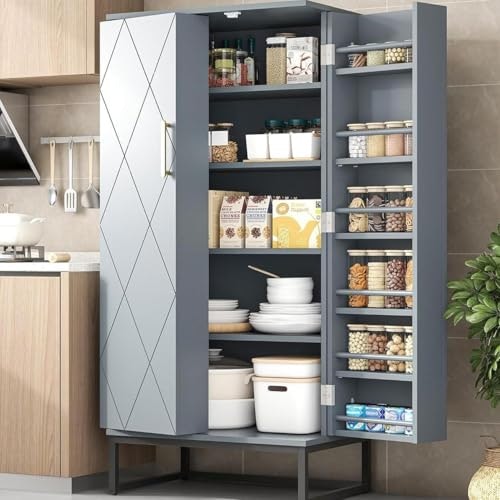 Kepptory 51-Inch Pantry Cabinet: $103.58 Kepptory 51-Inch Pantry Cabinet: $103.58