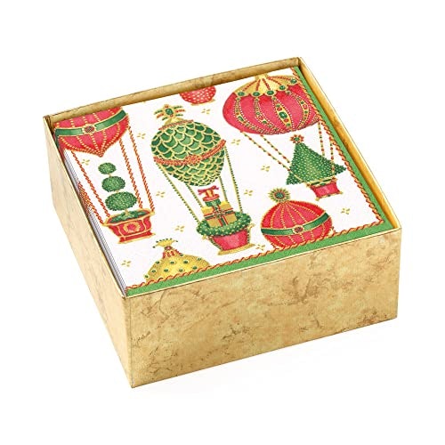Christmas in the Air Paper Cocktail Napkins 40-Pack: $8.70