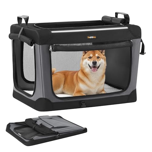 Feandrea 30-Inch Collapsible Oxford Fabric Dog Crate: $49.99 Feandrea 30-Inch Collapsible Oxford Fabric Dog Crate: $49.99