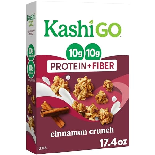 Kashi Go Cinnamon Crunch Protein Cereal 17.4oz: $6.37 Kashi Go Cinnamon Crunch Protein Cereal 17.4oz: $6.37