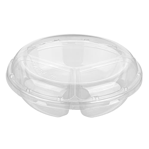 Restaurantware Thermo Tek 7.5-Inch 3-Compartment Disposable Serving Trays 100-Pack: $84.15 Restaurantware Thermo Tek 7.5-Inch 3-Compartment Disposable Serving Trays 100-Pack: $84.15