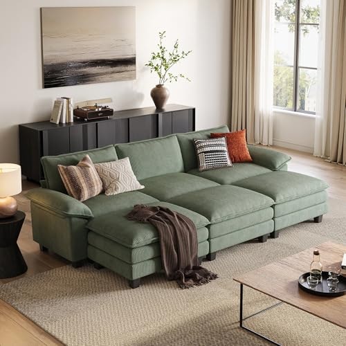 Linsy Home 123-Inch 3-Seat Corduroy Modular Sectional Sofa: $728.99 Linsy Home 123-Inch 3-Seat Corduroy Modular Sectional Sofa: $728.99