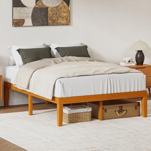 Dumos Queen Solid Wood 16-Inch Platform Bed Frame: $99.99 Dumos Queen Solid Wood 16-Inch Platform Bed Frame: $99.99