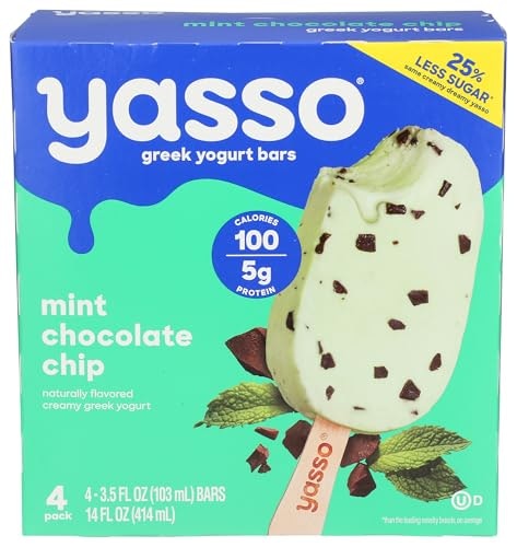 Yasso Mint Chocolate Frozen Greek Yogurt Bar 4-Pack: $4.50 Yasso Mint Chocolate Frozen Greek Yogurt Bar 4-Pack: $4.50