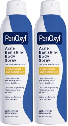PanOxyl 6-oz. 2% Salicylic Acid Acne Body Spray: $26.77 PanOxyl 6-oz. 2% Salicylic Acid Acne Body Spray: $26.77