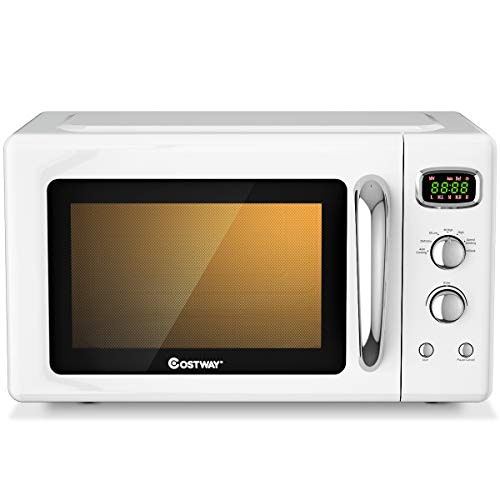 Costway 0.9 Cu. ft. Retro Countertop Microwave: $99.99 Costway 0.9 Cu. ft. Retro Countertop Microwave: $99.99