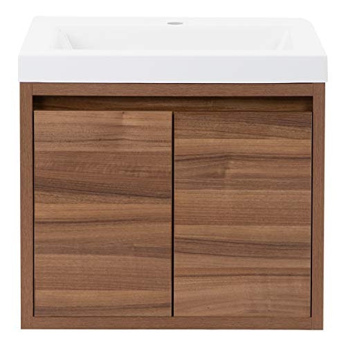 Spring Mill Cabinets Kelby 24-Inch Floating Bathroom Vanity: $197.99 Spring Mill Cabinets Kelby 24-Inch Floating Bathroom Vanity: $197.99