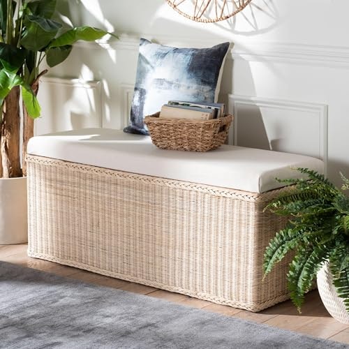 Bali & Pari 45-Inch Braided Rattan Storage Bench: $299.99 Bali & Pari 45-Inch Braided Rattan Storage Bench: $299.99