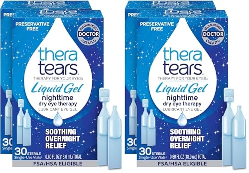 TheraTears Liquid Gel Nighttime Eye Drops 120-Count: $30.66 TheraTears Liquid Gel Nighttime Eye Drops 120-Count: $30.66
