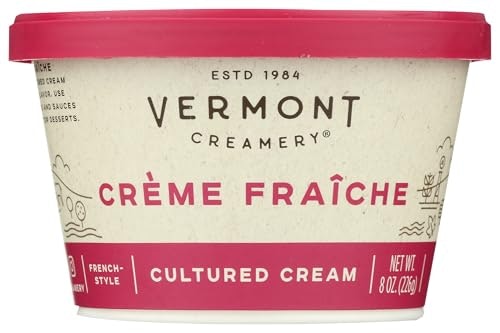 Vermont Creamery Crème Fraîche 8-oz.: $5.25 Vermont Creamery Crème Fraîche 8-oz.: $5.25
