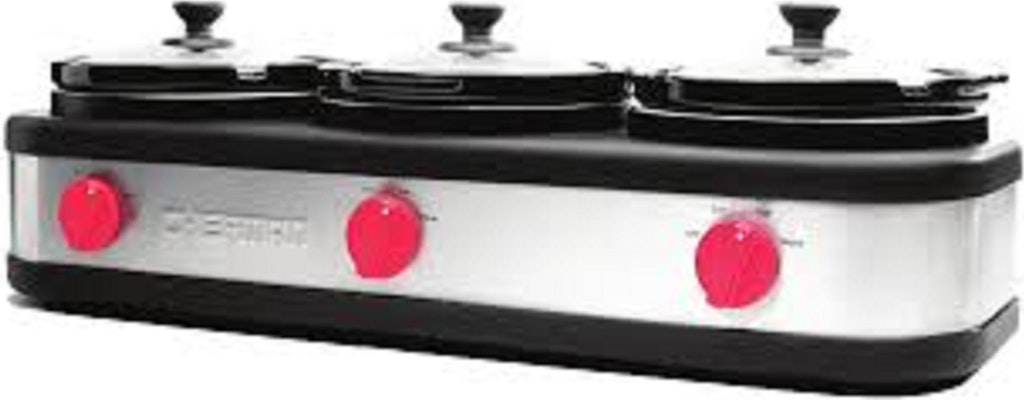 Chefman Triple Slow Cooker & Buffet Server: $18