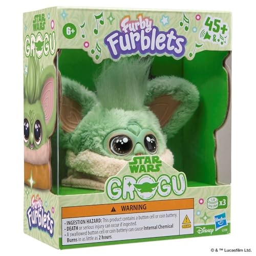 Furby Furblets Star Wars Grogu Electronic Plush Toy: $12 Furby Furblets Star Wars Grogu Electronic Plush Toy: $12