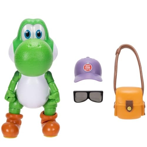 Super Mario Galaxy 5-Inch Yoshi Action Figure: $14.99