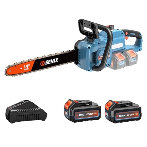 Senix 40V 14-inch Brushless Cordless Chainsaw: $89.35