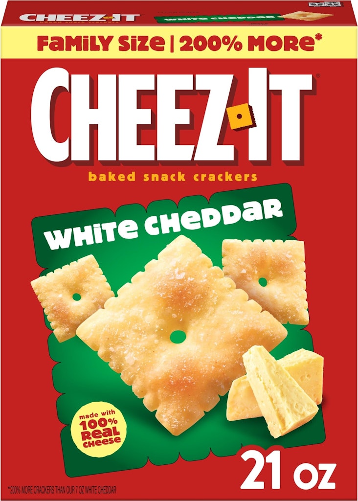 Cheez-It 21-oz. White Cheddar Cheese Crackers: 2 for $7.73 w/ Sub & Save Cheez-It 21-oz. White Cheddar Cheese Crackers: 2 for $7.73 w/ Sub & Save