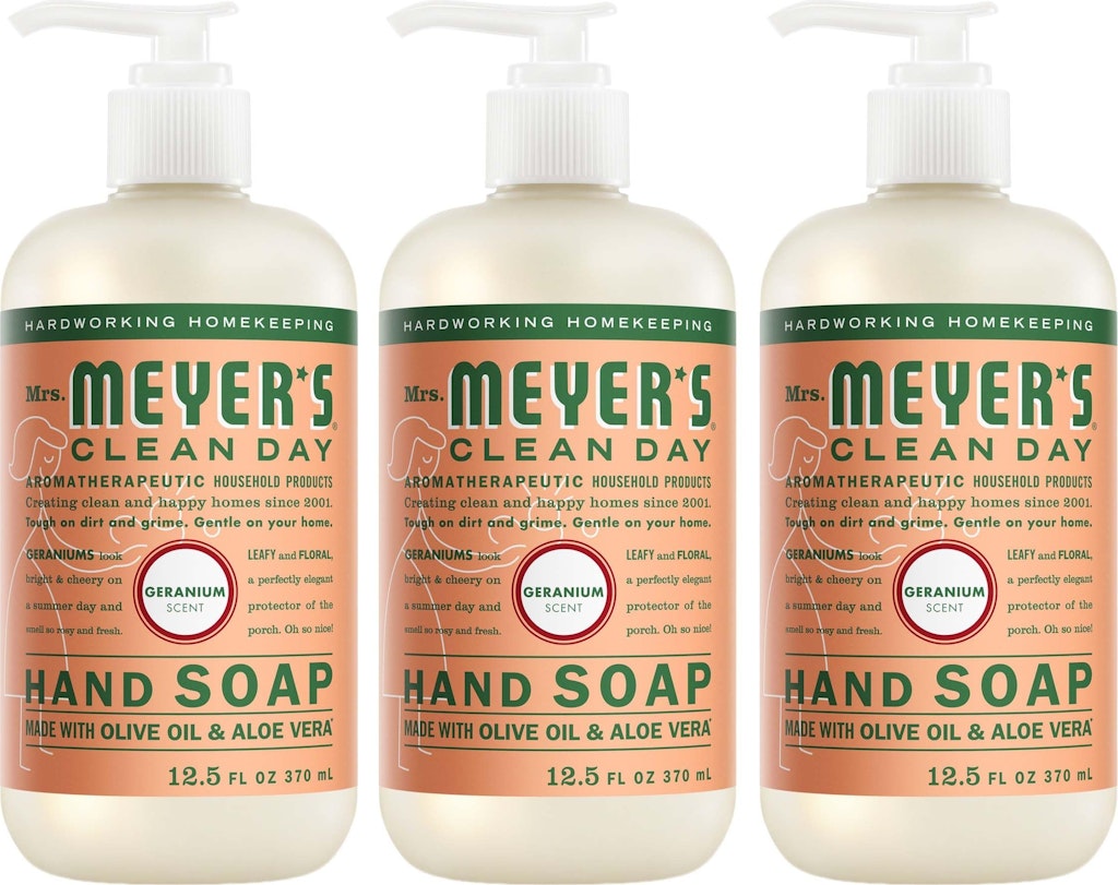 Mrs. Meyer's 12.5-oz. Clean Day Liquid Hand Soap 3-Pack: $8.65