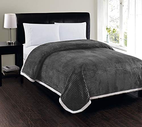 Elegant Comfort King Micro-Sherpa Blanket: $42.99 Elegant Comfort King Micro-Sherpa Blanket: $42.99