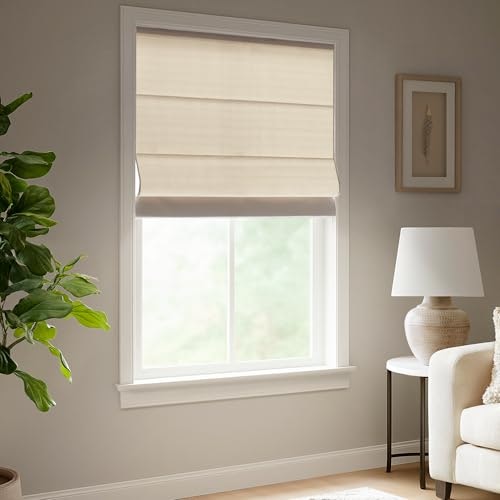 Madison Park 35x64-inch Cordless Room Darkening Roman Shade: $50.99 Madison Park 35x64-inch Cordless Room Darkening Roman Shade: $50.99