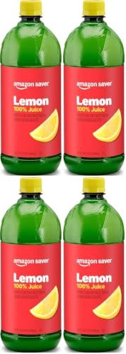 Happy Belly 100% Lemon Juice 32-fl-oz 4-Pack: $8.04 Happy Belly 100% Lemon Juice 32-fl-oz 4-Pack: $8.04
