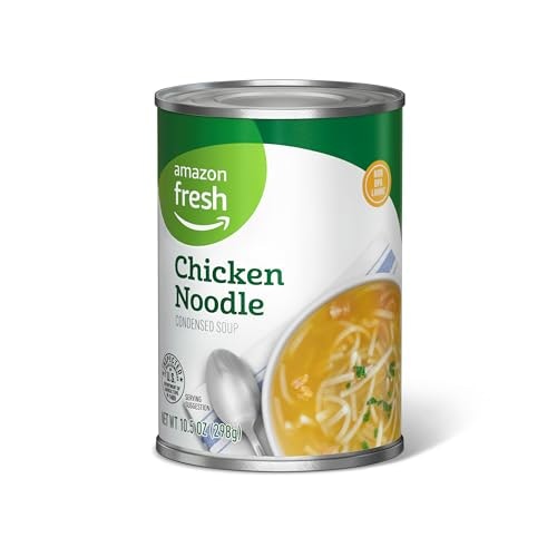 Amazon Fresh Chicken Noodle Condensed Soup 10.5-oz Can: $0.62 Amazon Fresh Chicken Noodle Condensed Soup 10.5-oz Can: $0.62