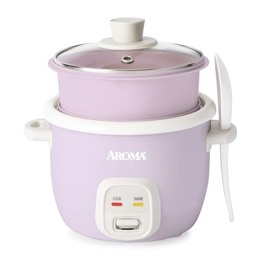 Aroma 1-Quart Rice Cooker and Steamer: $23.84 Aroma 1-Quart Rice Cooker and Steamer: $23.84