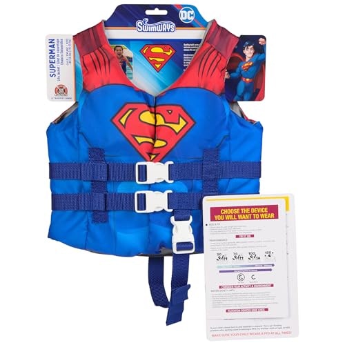 SwimWays DC Superman Kids' Life Jacket 33-55 lbs: $17.62