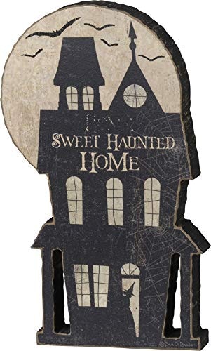 Primitives by Kathy 4.75" x 8" Sweet Haunted Home Chunky Shelf Sitter: $9.21