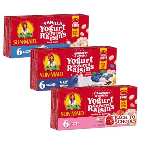 Sun-Maid Yogurt Coated Raisins 18-Pack: $8.34 Sun-Maid Yogurt Coated Raisins 18-Pack: $8.34