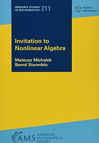 Invitation to Nonlinear Algebra: $57.88
